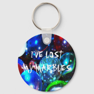 I've Lost My Marbles Key Chain