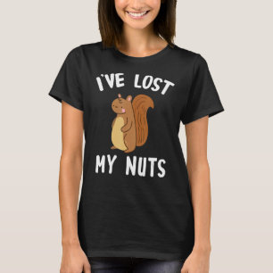 I've Lost My Nuts Squirrel Retro Vasectomy Surgery T-Shirt