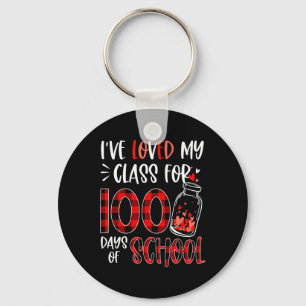 I've Loved My Cl For 100 Days Of School Teacher Va Key Ring