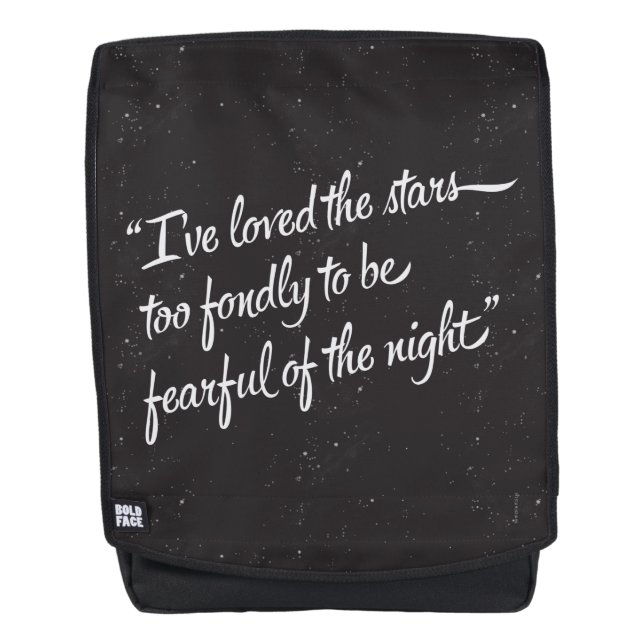 I've Loved The Stars Backpack (Front)