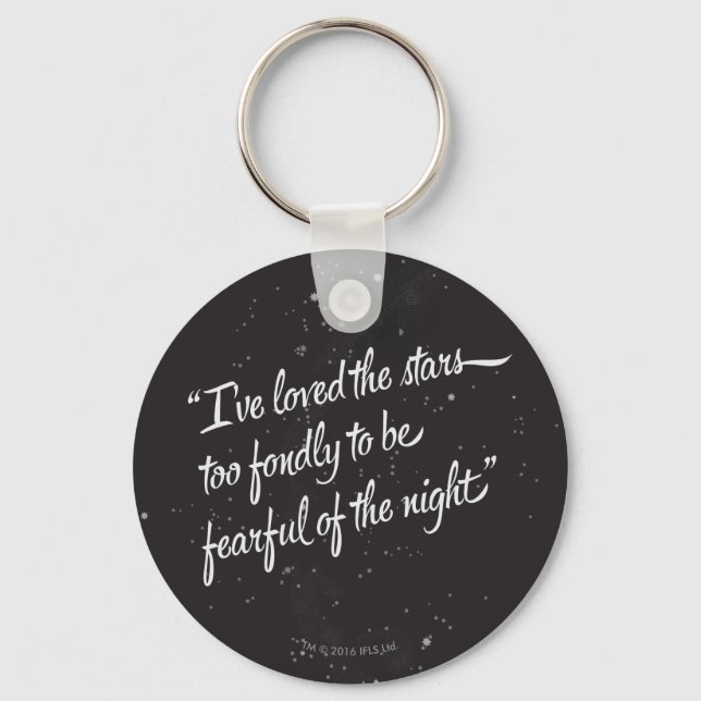 I've Loved The Stars Key Ring (Front)