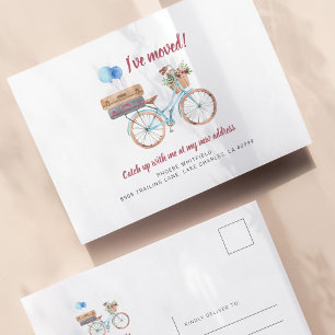 I've Moved Change of Address Moving Announcement Postcard