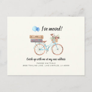 I've Moved Change of Address Moving Announcement Postcard