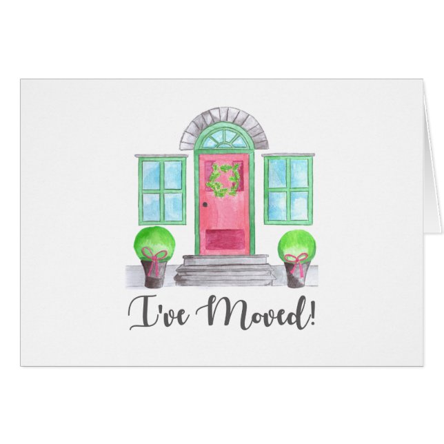 I've Moved! Christmas home (Front Horizontal)