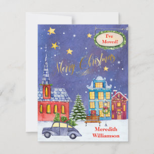 I've Moved Christmas Village Flat Move Announcement