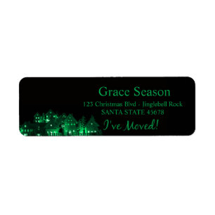 I've Moved Illuminated Christmas Houses