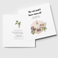 I've Moved New Address Boho Moving Announcement