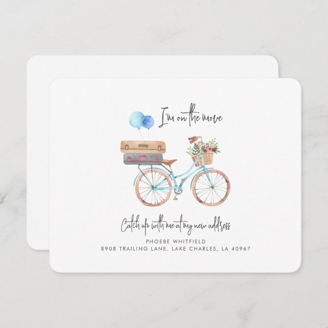I've Moved New Address Moving Announcement (Front/Back)