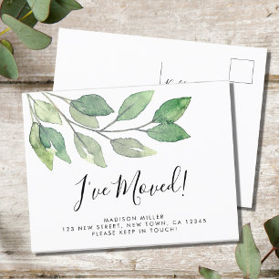 I've Moved New Home Moving Announcement Postcard