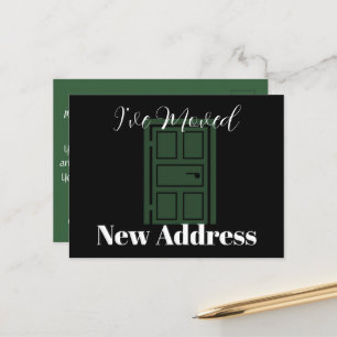 I've Moved Simple New Home Address Announcement  Postcard