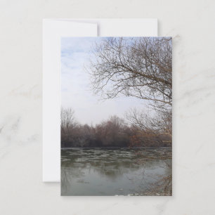 Ive riverside in winter