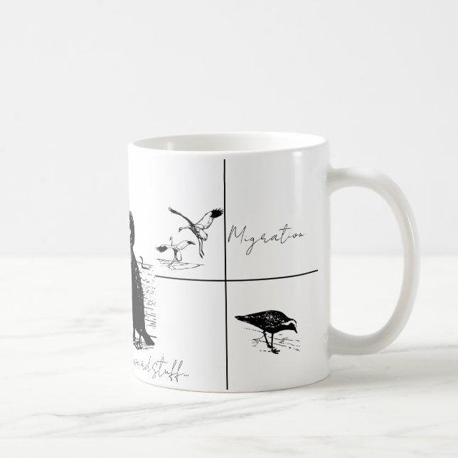 Ive seen some weird stuff - birds coffee mug (Right)
