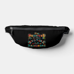 I've survived too many storms to be bothered by bum bags