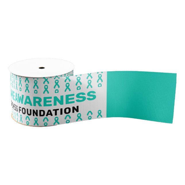 Ivemark Syndrome Awareness Pattern Ribbon Grosgrain Ribbon (Spool)