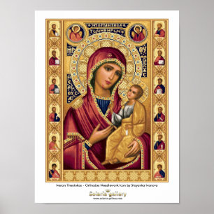 Iveron Theotokos - Poster