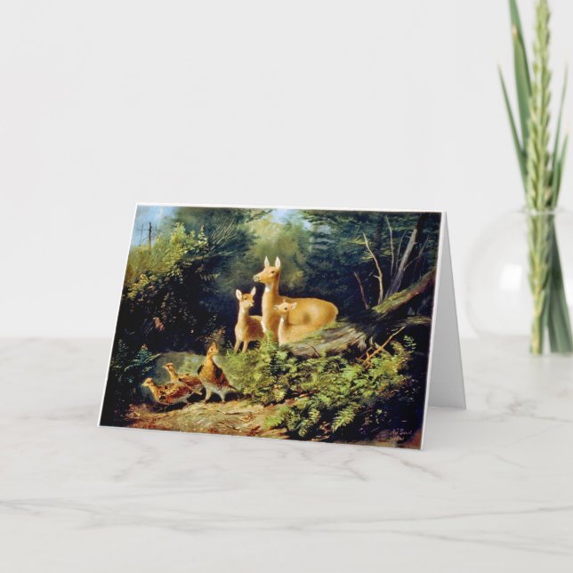 Ives Greeting Card (Front)