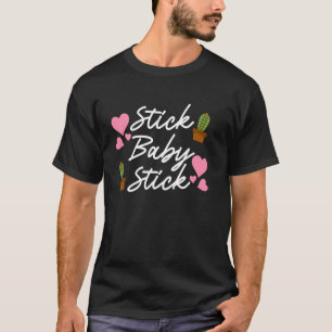 IVF Baby Stick Baby Stick Fertilisation Pregnancy  T-Shirt