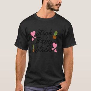 IVF Baby Stick Baby Stick Fertilisation Pregnancy T-Shirt