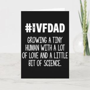 Ivf Gift Warrior Dad Love Transfer Day Infertility Card