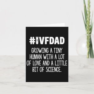 Ivf Gift Warrior Dad Love Transfer Day Infertility Card