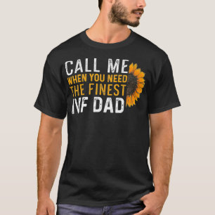 IVF Gift Warrior Dad Transfer Day Infertility  T-Shirt