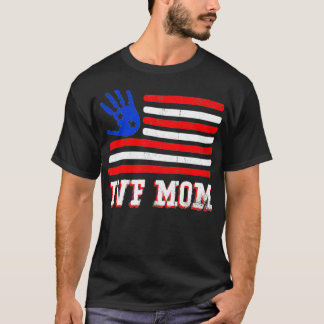 IVF Gift Warrior Hands Mum Transfer Day Infertilit T-Shirt