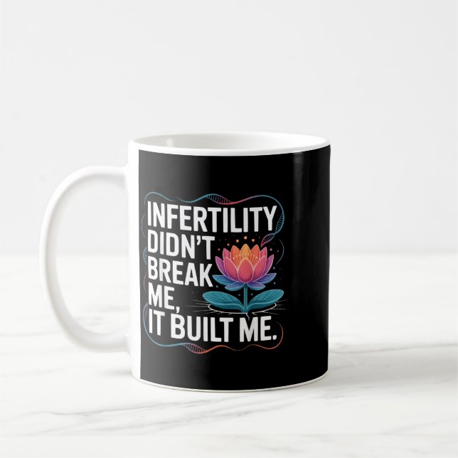 Ivf In Vitro Fertilisation Transfer Day Fertility Coffee Mug (Left)