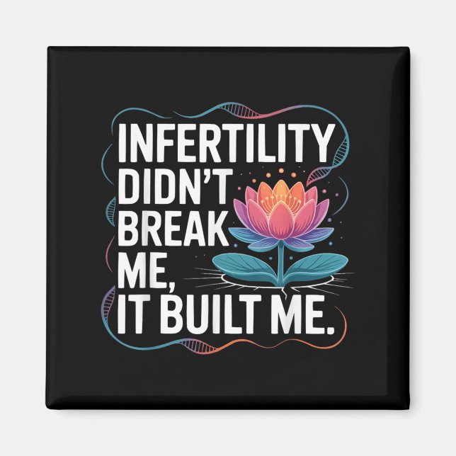 Ivf In Vitro Fertilisation Transfer Day Fertility Magnet (Front)