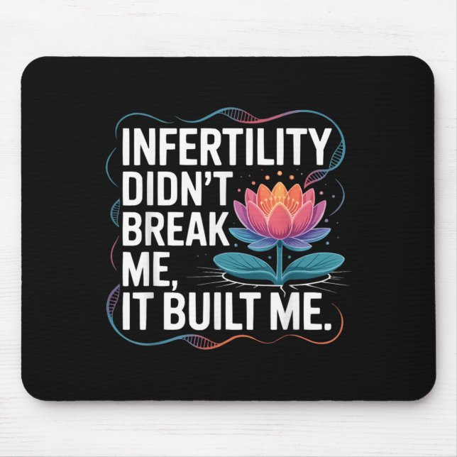 Ivf In Vitro Fertilisation Transfer Day Fertility Mouse Mat (Front)