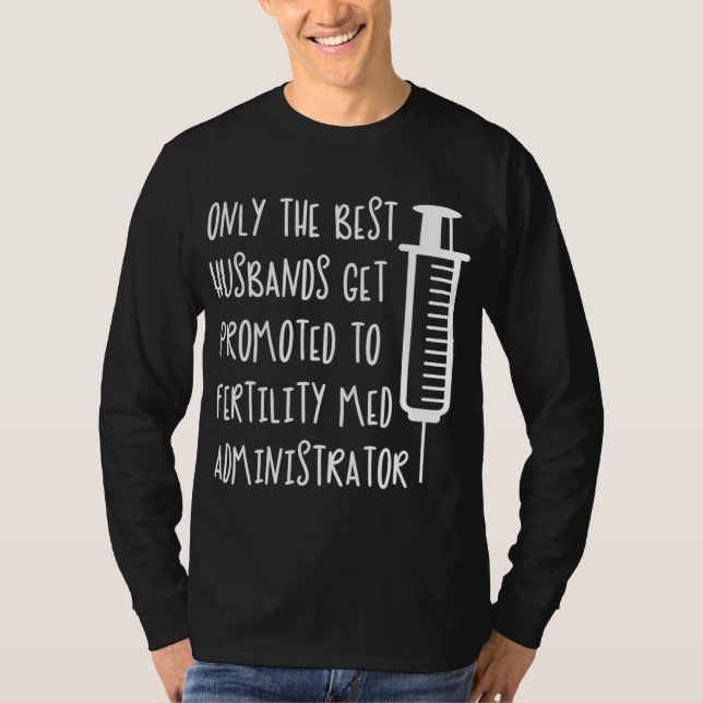 IVF Infertility IVF Mum & Dad T-Shirt (Front)