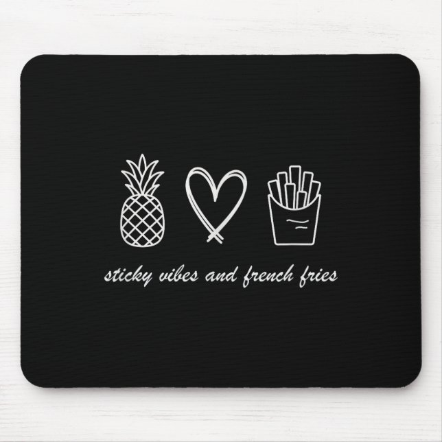 Ivf Mom Pregnancy Transfer Day Sticky Vibes &amp;  Mouse Mat (Front)