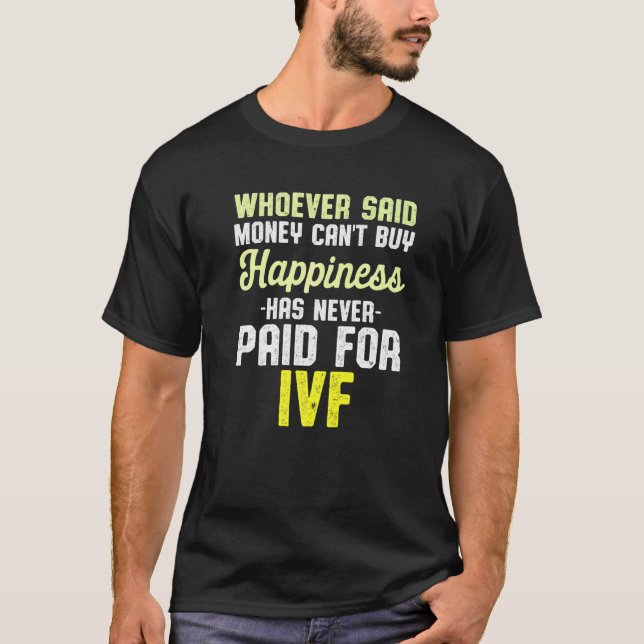 Ivf Survivor Warrior Transfer Day Infertility T-Shirt (Front)