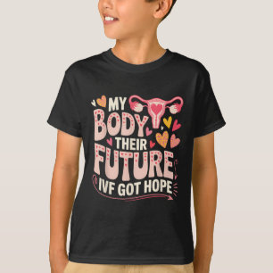 Ivf Transfer Day Surrogacy Pregnancy Surrogate Mat T-Shirt