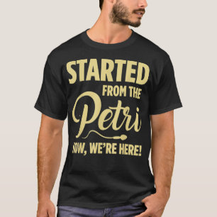 IVF Warrior Dad Mum Started Transfer Day Infertili T-Shirt