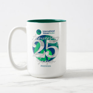 IVH 25th Anniversary Two-Tone Mug - Hunter Green