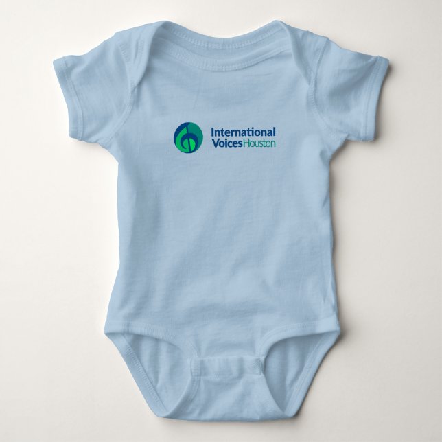 IVH Logo Baby Bodysuit (Front)