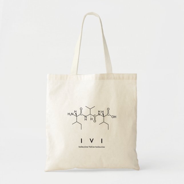 Ivi peptide name bag (Front)