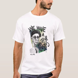 Ivor Cutler T-shirt, Scottish, beautiful cosmos T-Shirt