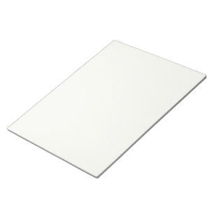 Ivory 11"x8.5" Notepad with Clean Modern Look