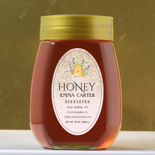Ivory 24 oz Queen-line Honey Label