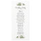 Ivory and Blush Wedding Sprigs Program