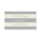 Ivory and Grey Stripes Pattern Business Card