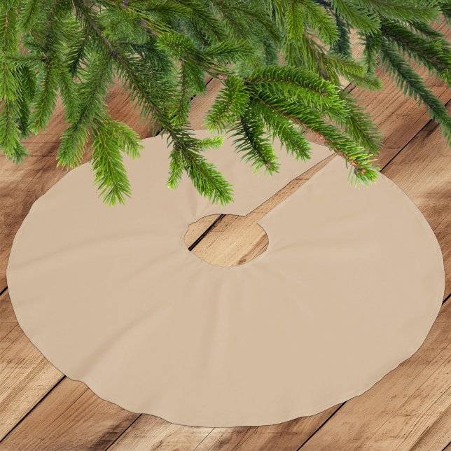 Ivory Beige - Brushed Polyester Tree Skirt (Creator Uploaded)