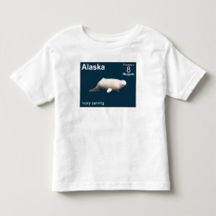 Ivory Beluga Toddler T-Shirt