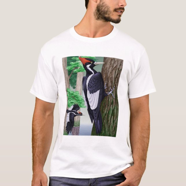 Ivory-billed Woodpecker T-Shirt (Front)