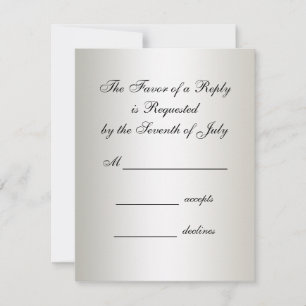 Ivory Black Tie Damask Wedding Invitations