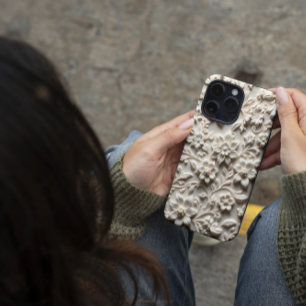 Ivory Bloom iPhone 16 Pro Case