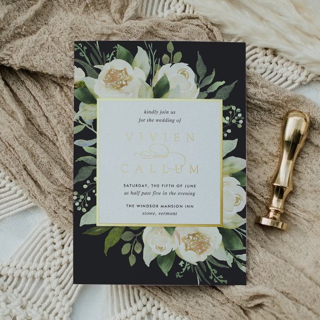 Ivory Bloom | Watercolor Floral Frame Wedding (Creator Uploaded)