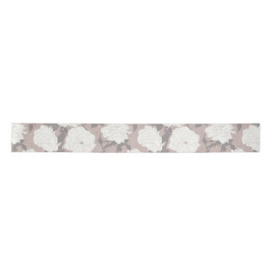Ivory Blooms, Tropical Romance Ribbon Satin Ribbon