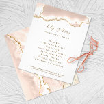 ivory blush agate flyer<br><div class="desc">elegant beauty salon flyer</div>